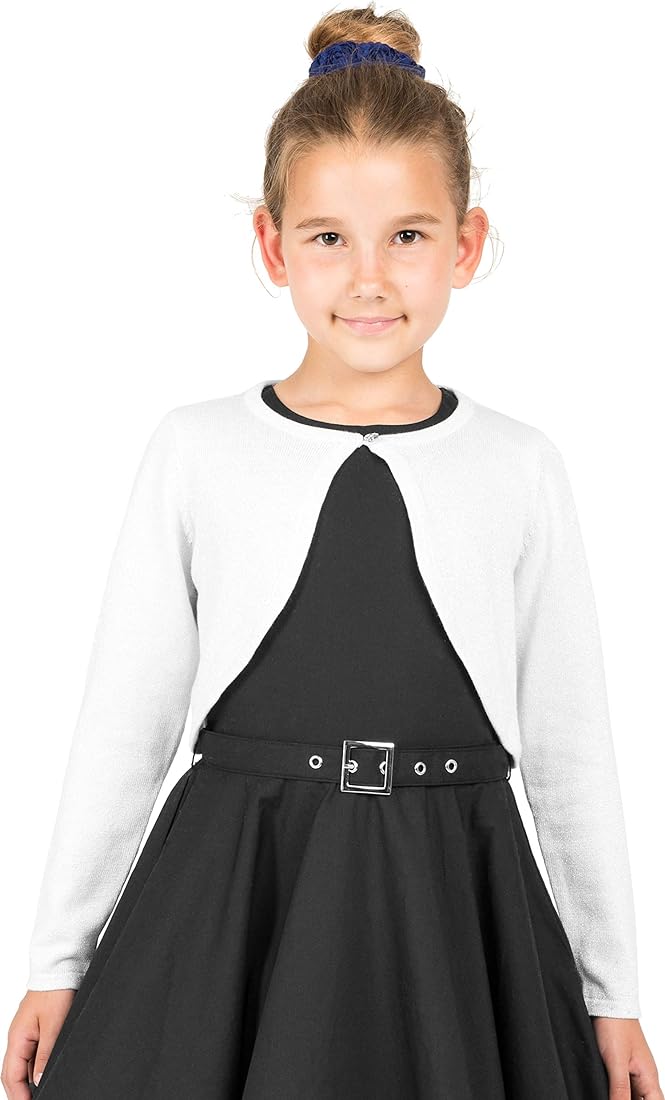 BlackButterfly Kids Long Sleeve Sparkle Cardigan