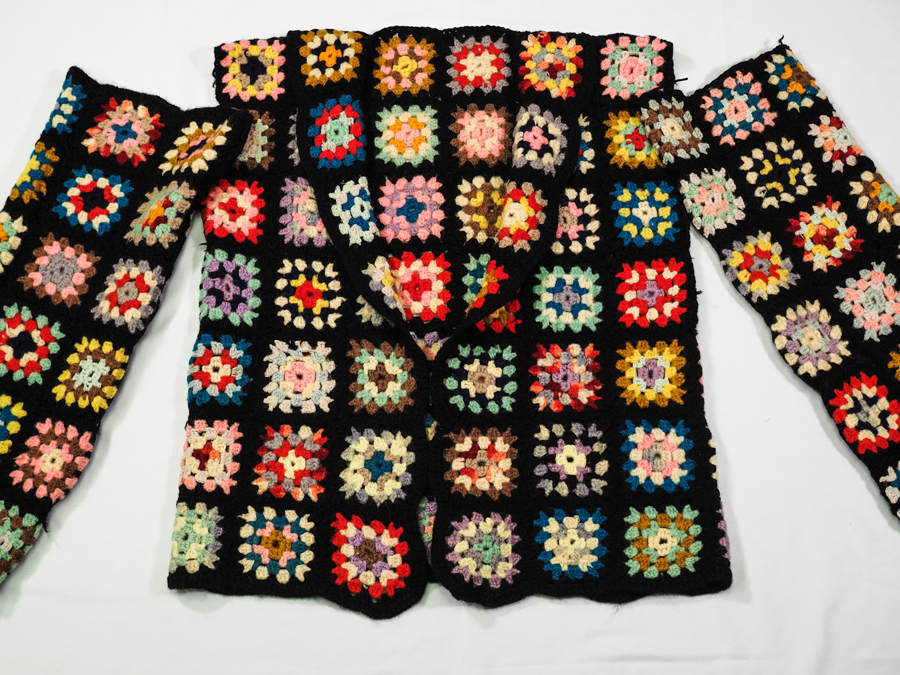 how to make a granny square cardigan