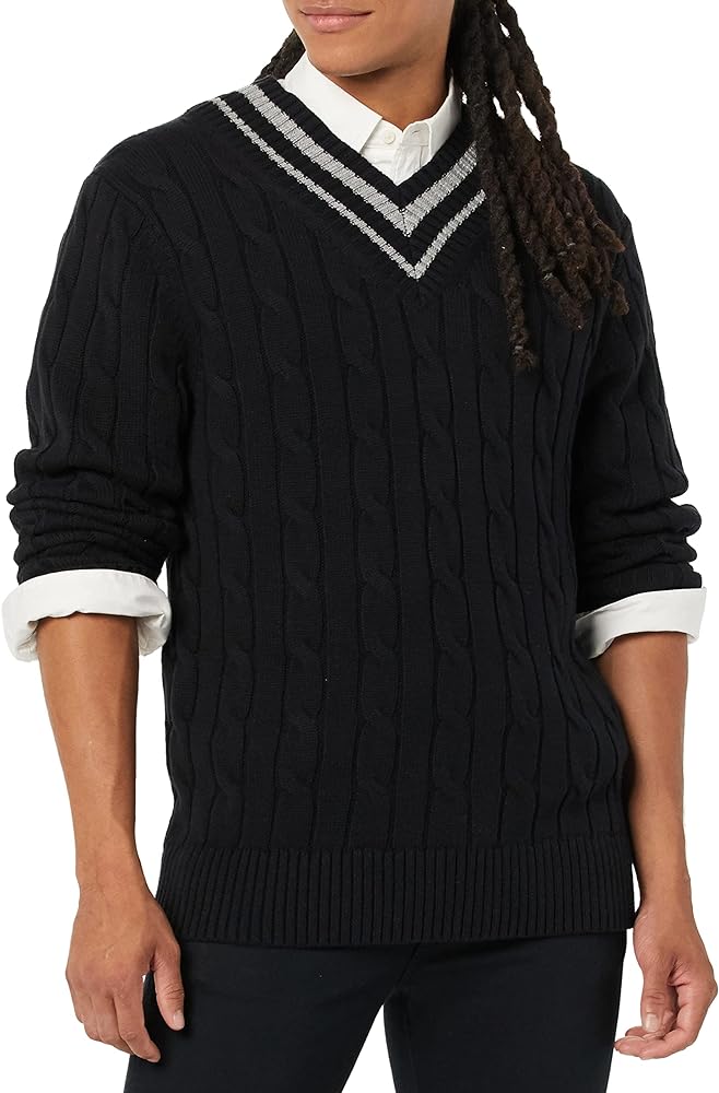 Essentials Men's V-Neck Sweater