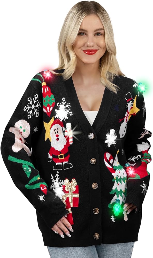 ugly sweater cardigan