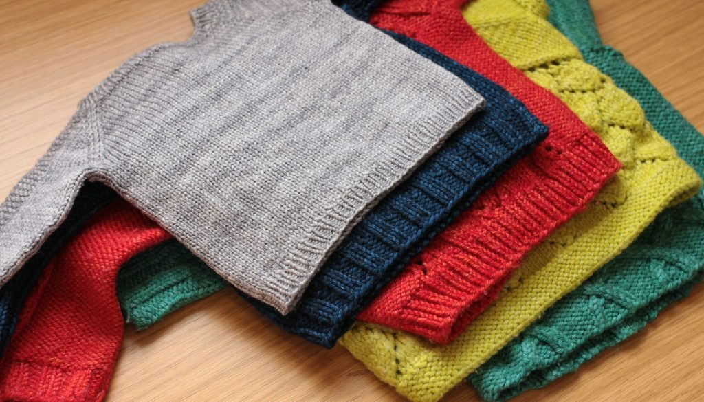 How to knit a cardigan