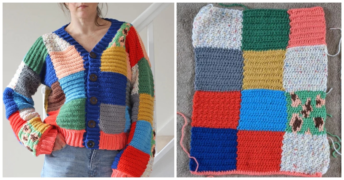 How to crochet a cardigan