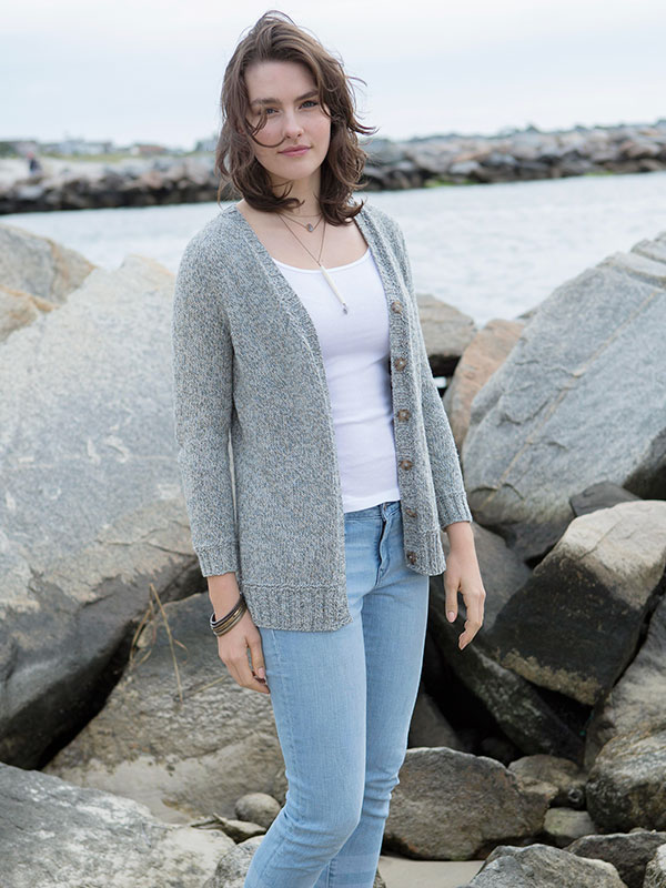 easy cardigan knitting pattern free