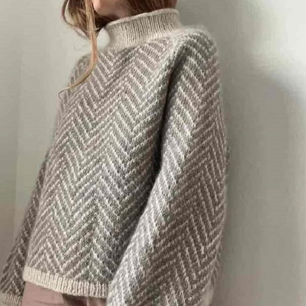 Discover the warmth and style of a knitted sweater