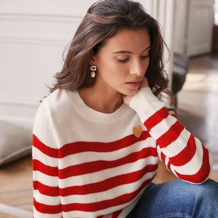 striped sweater