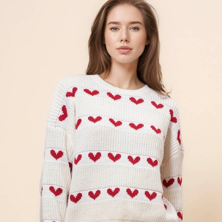 heart sweater