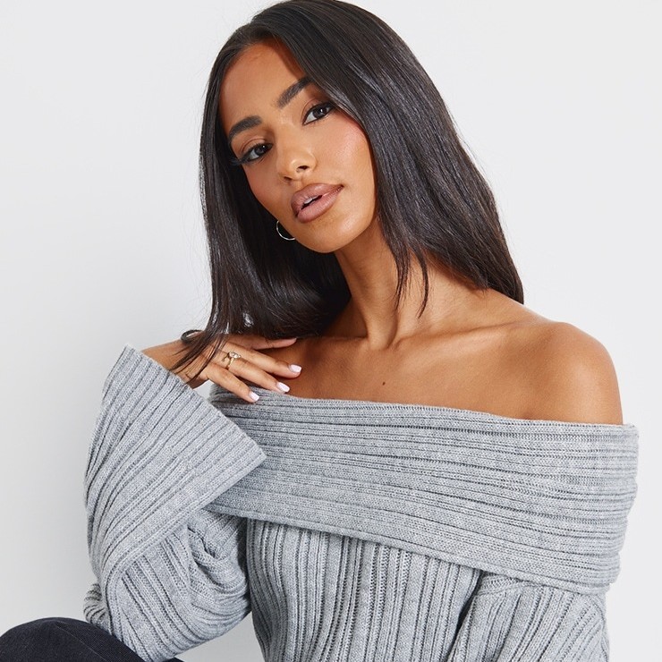 off shoulder sweater